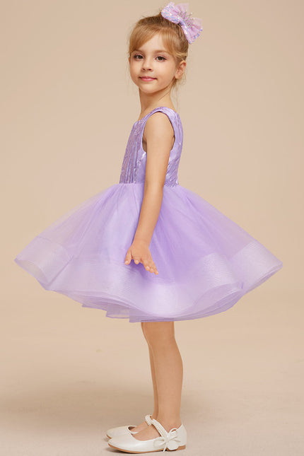 Robe Cérémonie Tulle Lavande - gallery 3