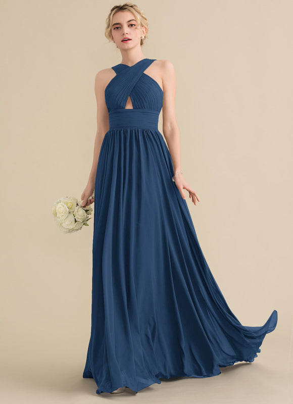 Robe Cérémonie Élancée Satinée