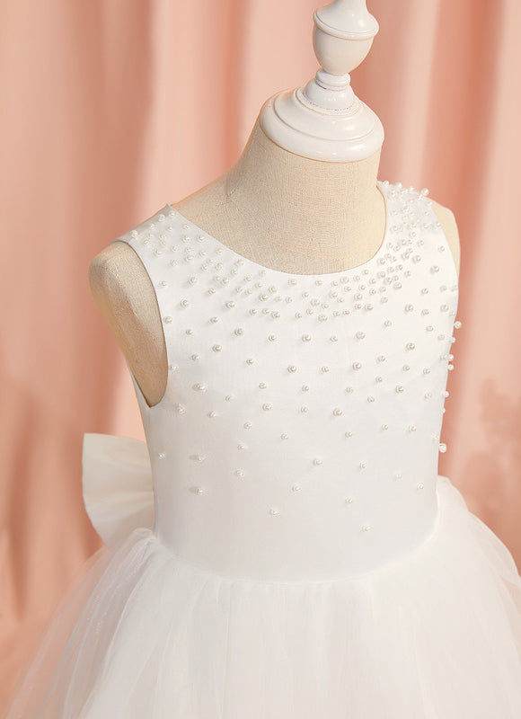 Robe Cérémonie Tulle Crème - gallery 7