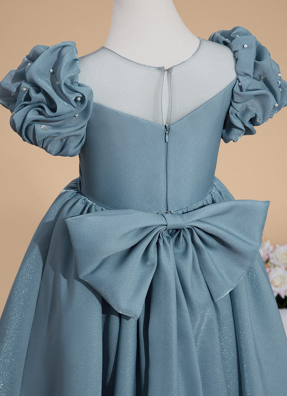 Robe Cérémonie Bleu Ciel Élégante - gallery 6