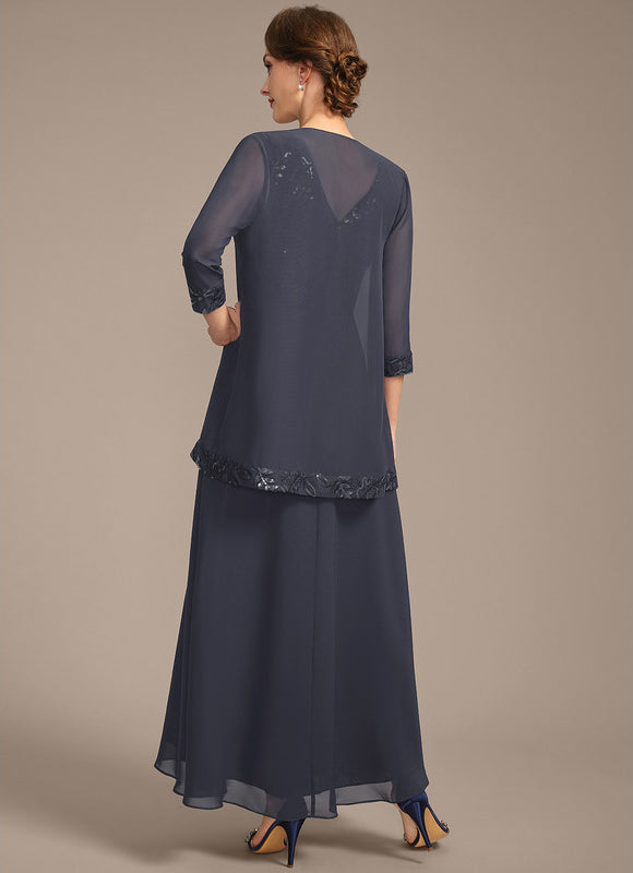 Robe Cérémonie Fluide Ornée - gallery 5