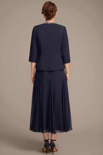 Robe Cérémonie Ensemble Chic Marine - gallery 5