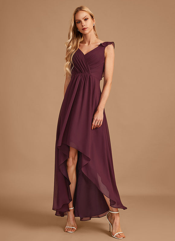 Robe Cérémonie Fluide Marine Élégante - gallery 2