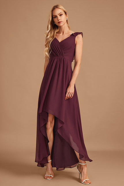 Robe Cérémonie Fluide Marine Élégante - gallery 2