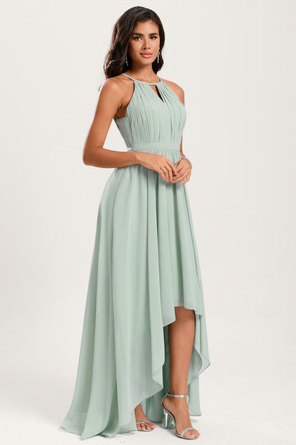 Robe Cérémonie Mousseline Asymétrique - gallery 1