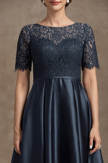 Robe Cérémonie Nuit Satinée Éthérée - gallery 5