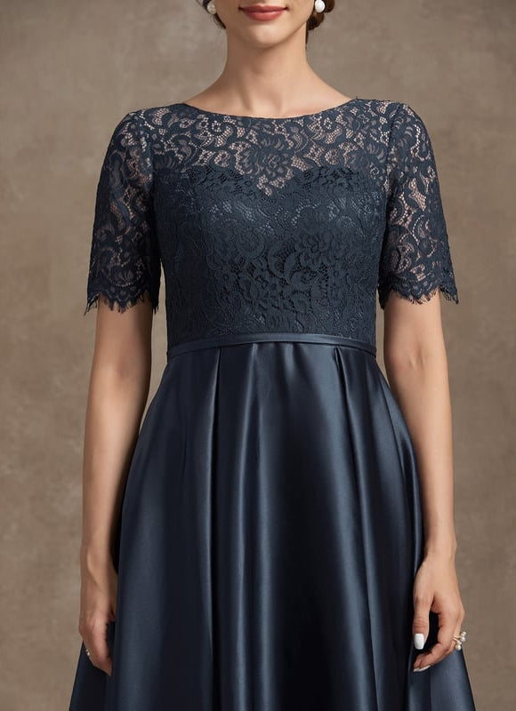 Robe Cérémonie Nuit Satinée Éthérée - gallery 5