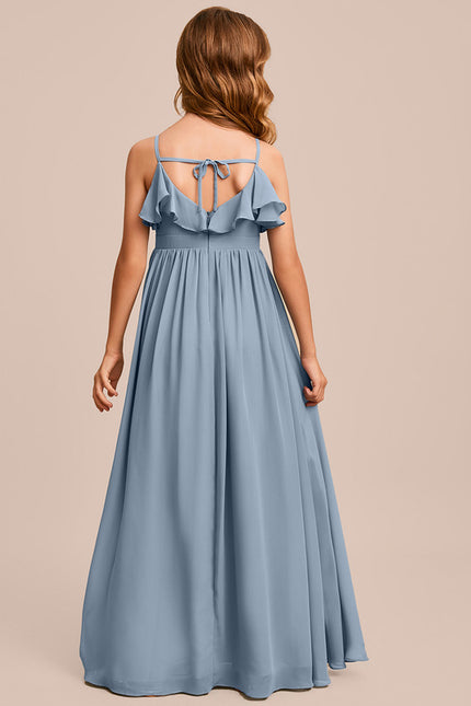 Robe Cérémonie Longue Vert Deau - gallery 5