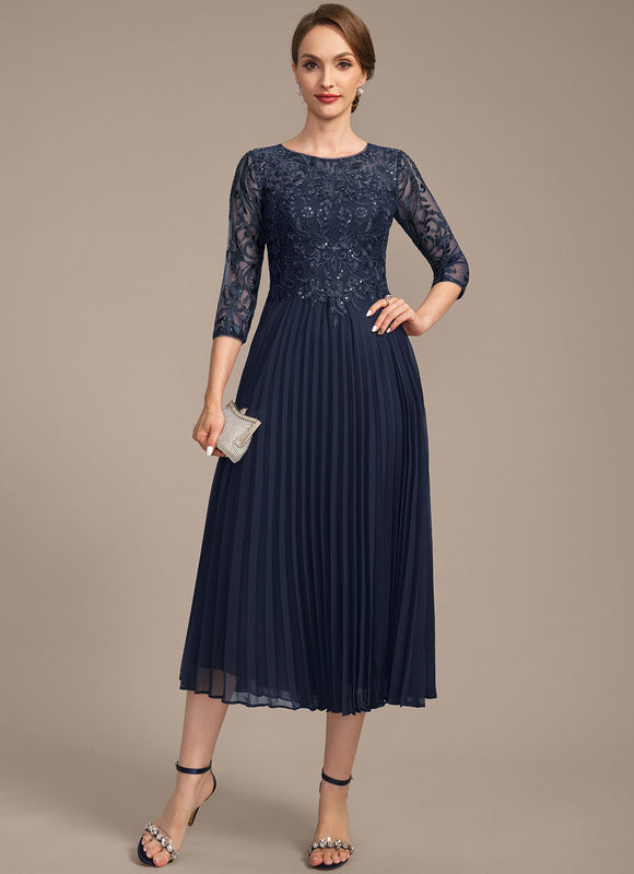 Robe Cérémonie Nuit Plissée Élégante - gallery 3