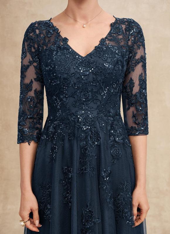 Robe Cérémonie Longue Tulle Ornée - gallery 7