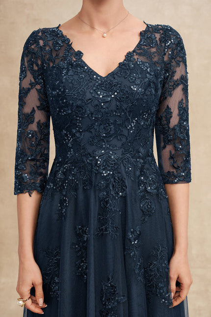Robe Cérémonie Longue Tulle Ornée - gallery 7