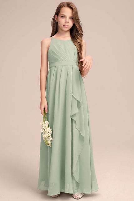 Robe Cérémonie Volants Bordeaux - gallery 1