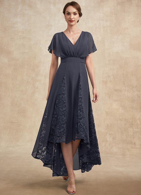 Robe Cérémonie Vaporeuse Dentelle - gallery 1