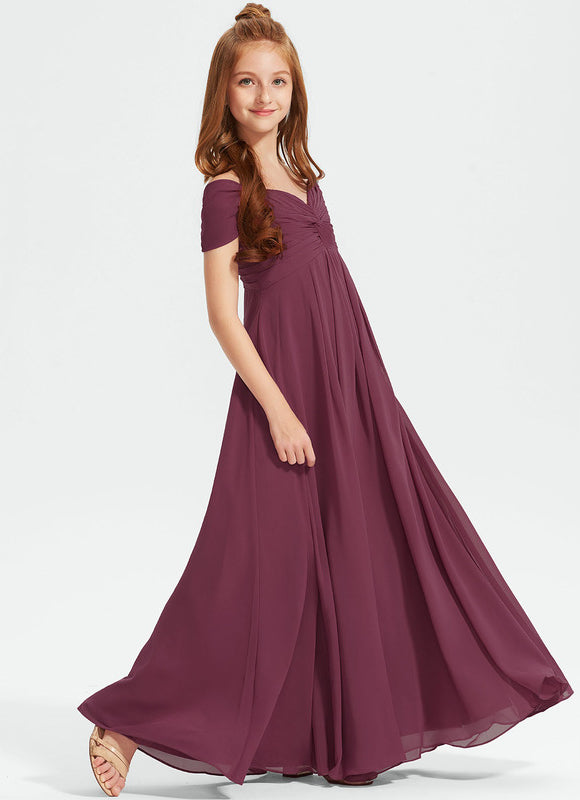 Robe Ceremonie Grande Taille Bordeaux - gallery 1