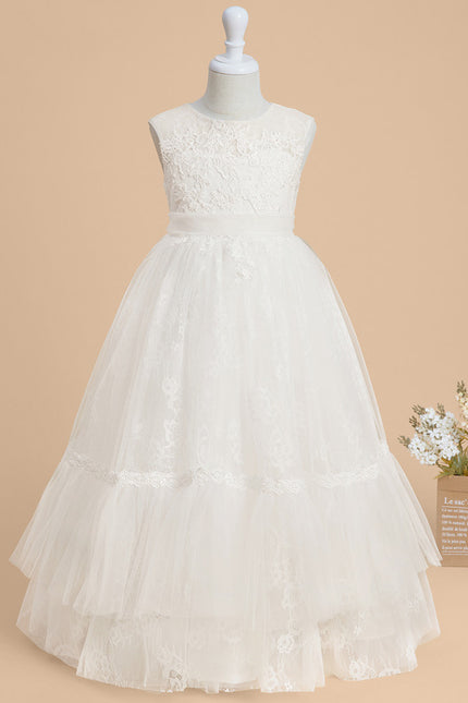 Robe Cérémonie Tulle Ivoire