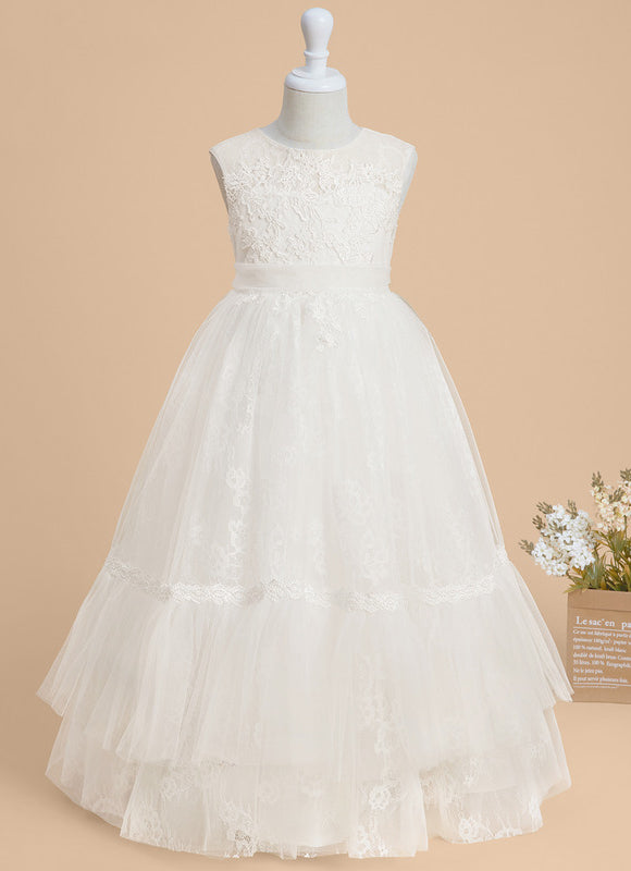 Robe Cérémonie Tulle Ivoire