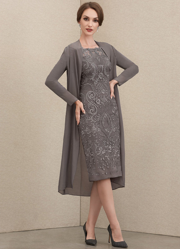Robe Cérémonie Gala Chic Argenté - gallery 4