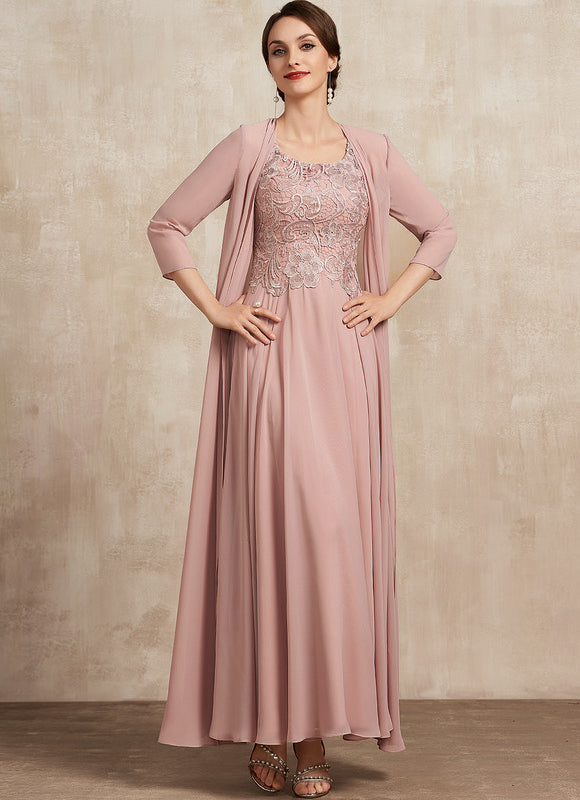 Robe Cérémonie Longue Élégante Bleu - gallery 2