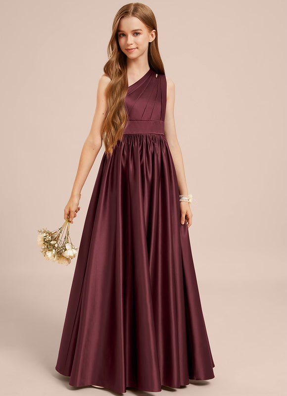 Robe Cérémonie Asymétrique Vert Tendre - gallery 2
