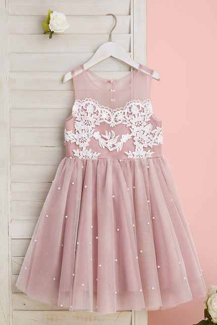 Robe Cérémonie Tulle Poudré - gallery 2