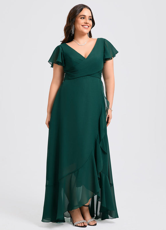 Robe Cérémonie Fluide Marine Élégante - gallery 8