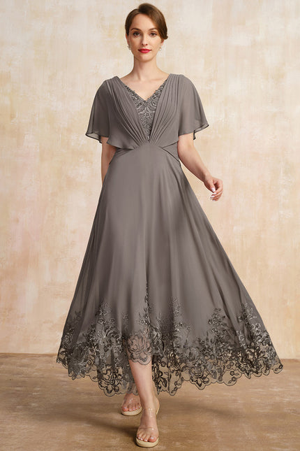 Robe Cérémonie Vaporeuse Dentelle - gallery 4