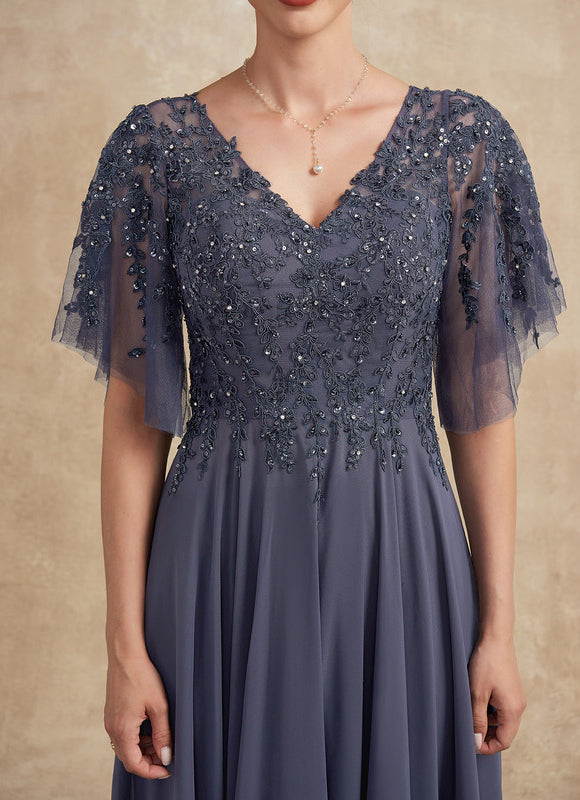 Robe Cérémonie Vaporeuse Étoilée - gallery 1