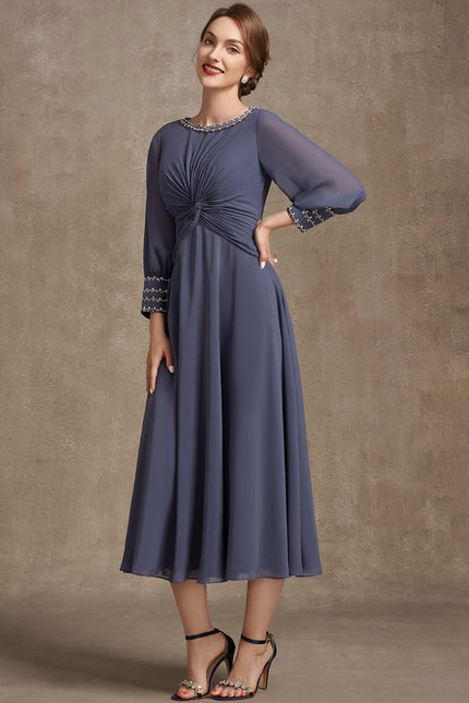 Robe Cérémonie Mousseline Nuit - gallery 4