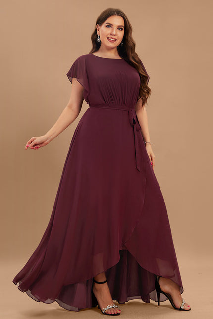 Robe Cérémonie Col Rond Volantée - gallery 6