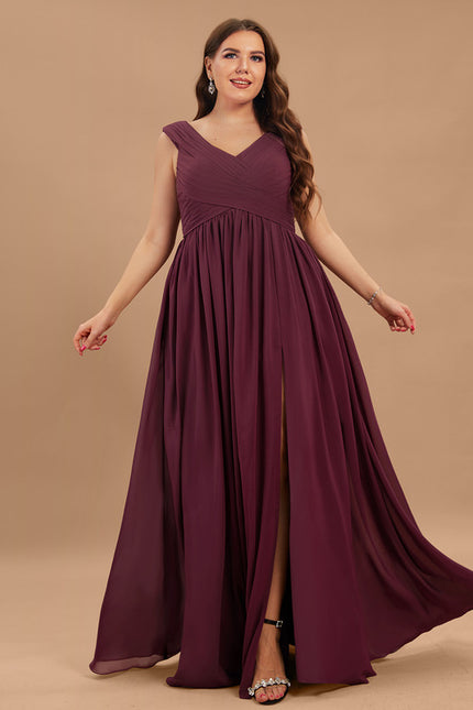 Robe Cérémonie Élégante À Décolleté - gallery 7