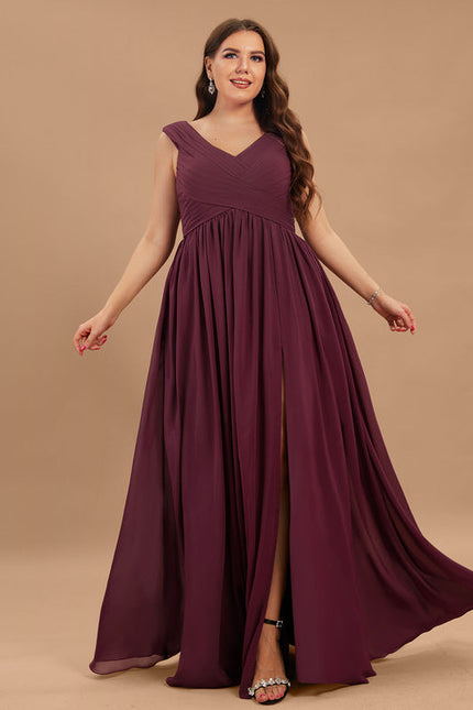 Robe Cérémonie Élégante À Décolleté - gallery 7
