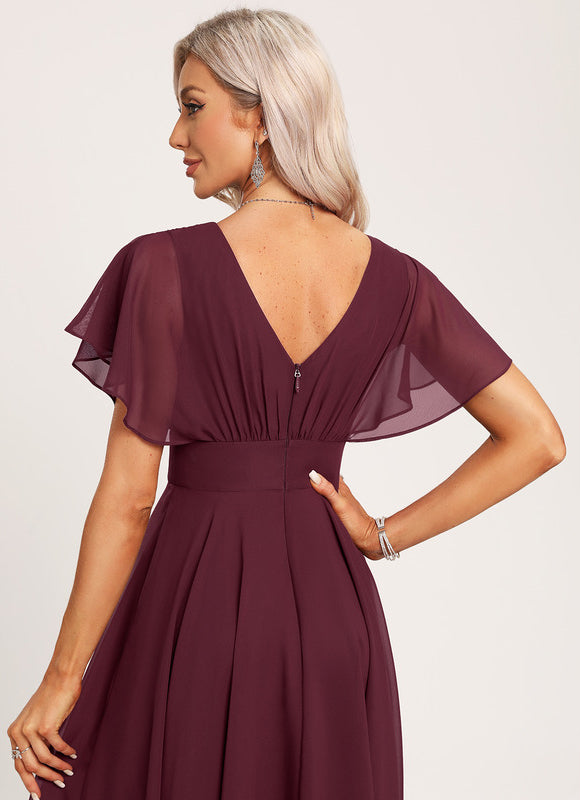 Robe Cérémonie Col Rond Volantée - gallery 6