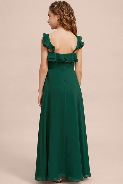 Robe Cérémonie Longue Vert Deau - gallery 7