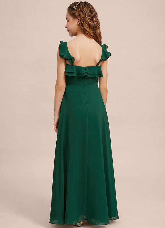 Robe Cérémonie Longue Vert Deau - gallery 7