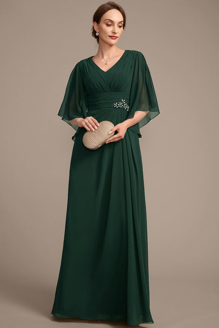 Robe Cérémonie Émeraude Élancée - gallery 2