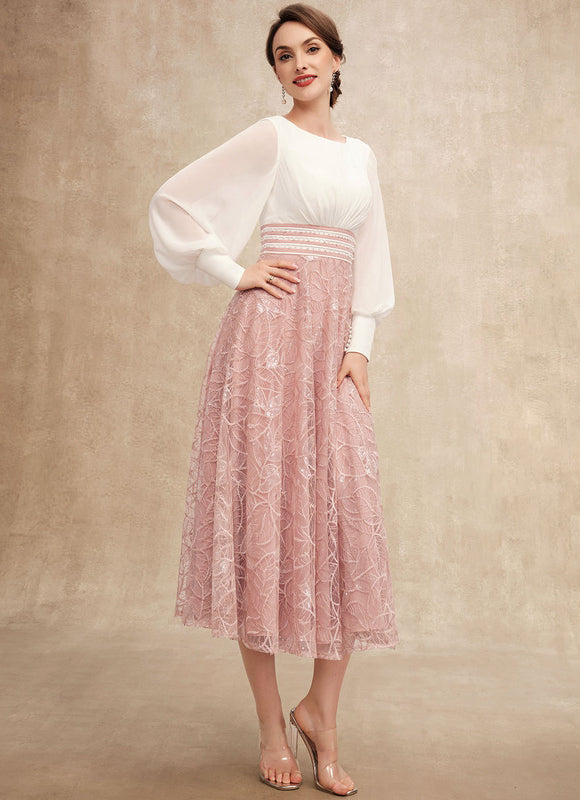 Robe Cérémonie Florale Éclatante - gallery 5