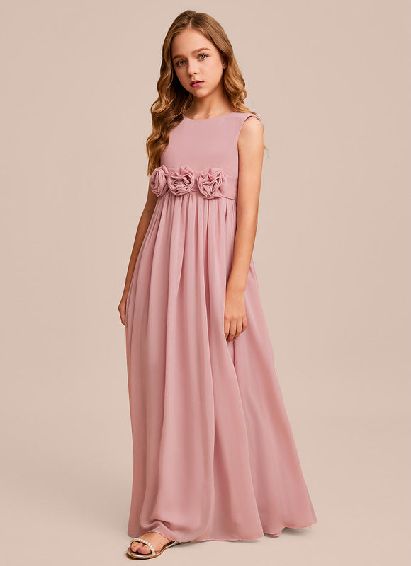 Robe Cérémonie Élégance Florale Rêveuse - gallery 5