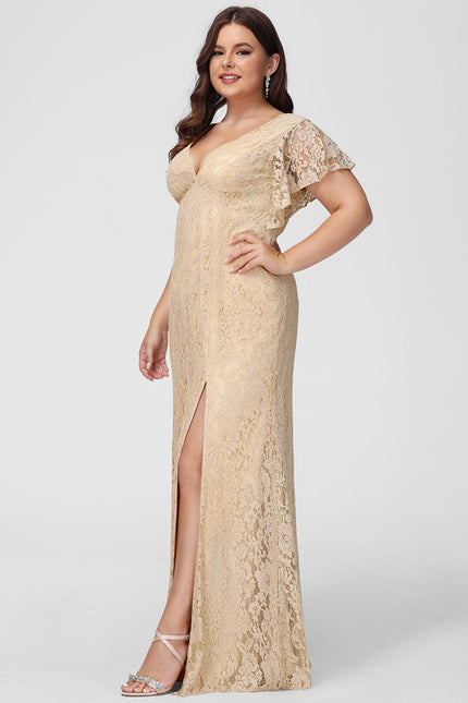 Robe Cérémonie Dentelle Lavande - gallery 8