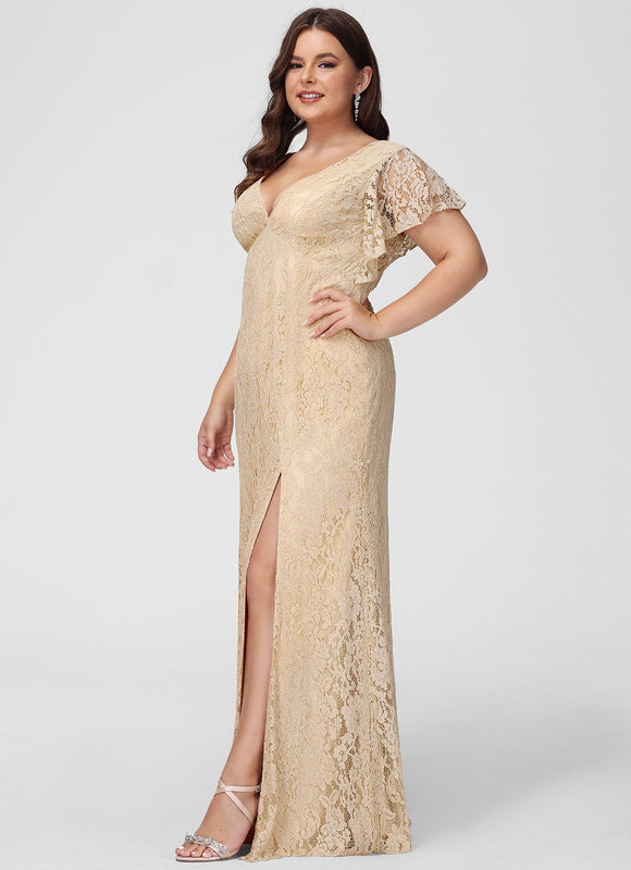 Robe Cérémonie Dentelle Lavande - gallery 8