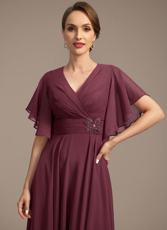 Robe Cérémonie Vaporeuse Bicolore Élégante - gallery 1