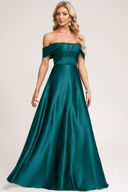 Robe Cérémonie Satin Cuivrée