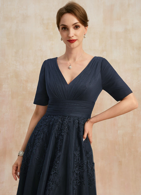 Robe Cérémonie Marine Élégante - gallery 2