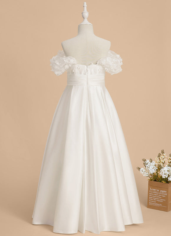 Robe Ceremonie Blanche Fille - gallery 5