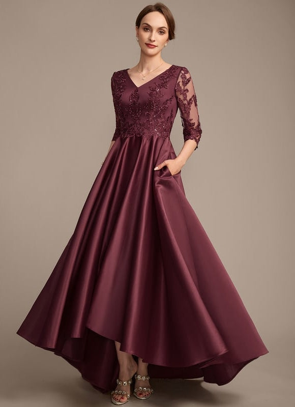 Robe Cérémonie Élégance Pourpre Scintillante - gallery 4