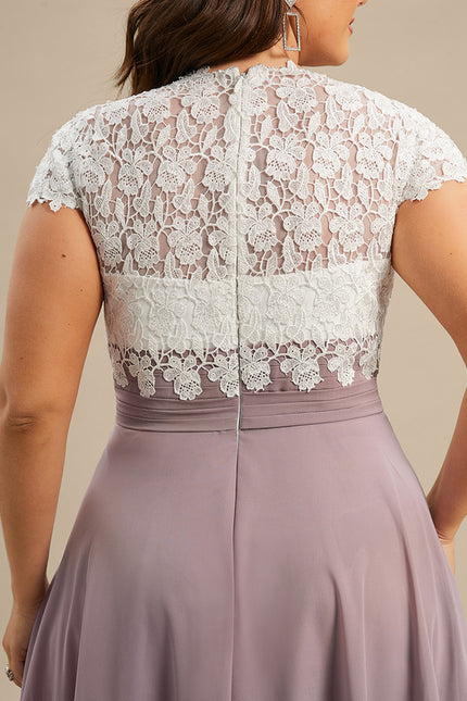 Robe Cérémonie Élegante Violet - gallery 9