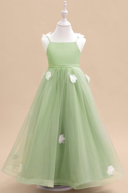 Robe Cérémonie Verte Éthérée - gallery 2