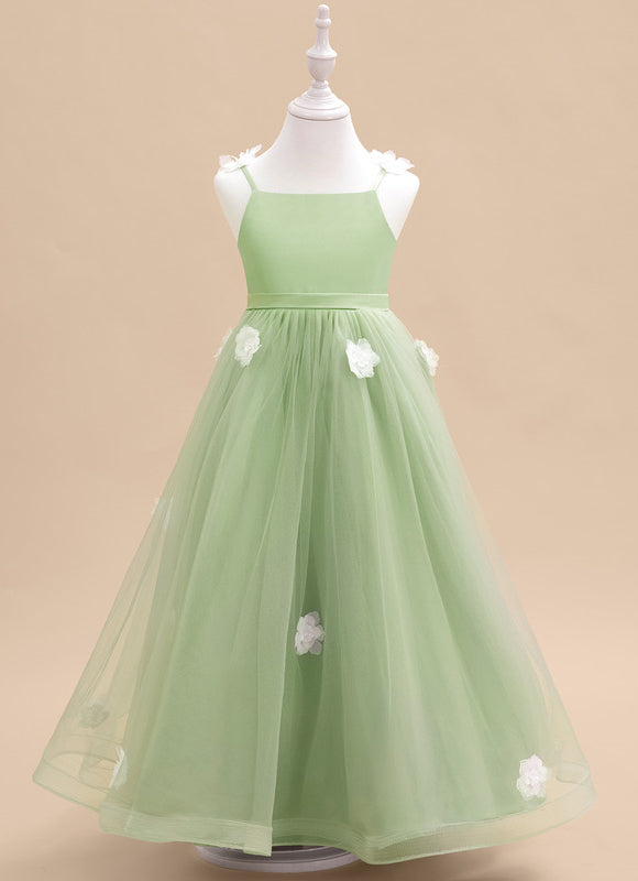 Robe Cérémonie Verte Éthérée - gallery 2