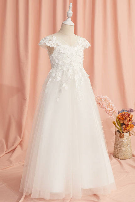 Robe Cérémonie Florale Éthérée - gallery 8