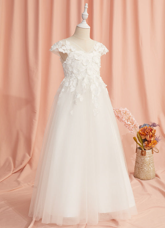 Robe Cérémonie Florale Éthérée - gallery 8