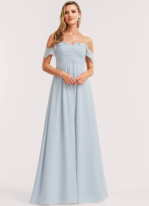 Robe Ceremonie Bleu Clair - gallery 1